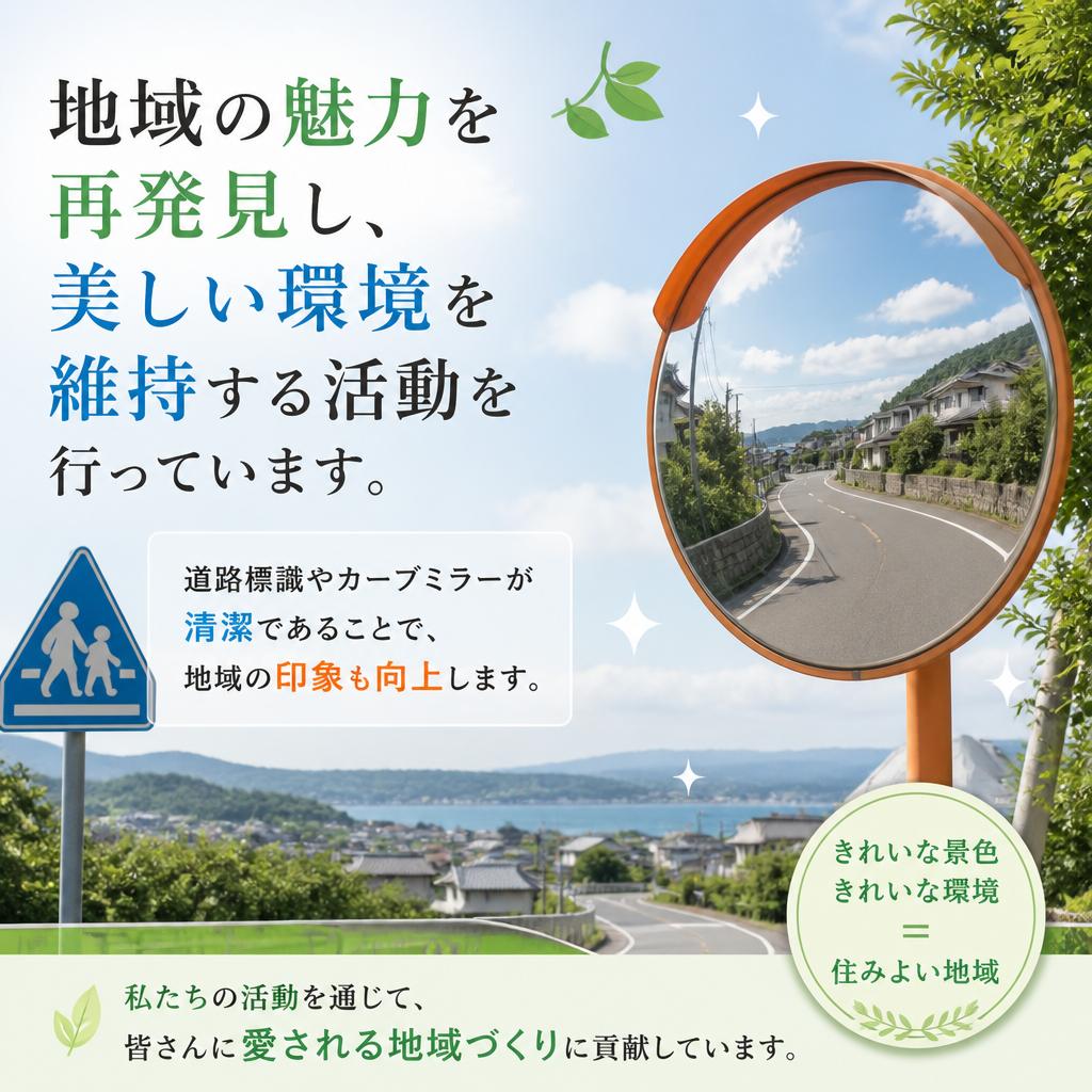 地域への貢献と美化活動