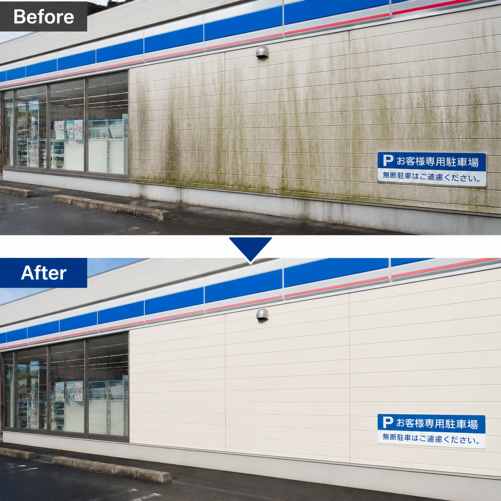 目立つ店舗を目指す！