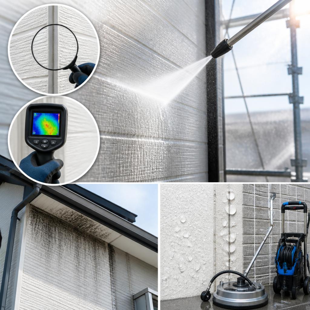 プロの外壁洗浄のメリット