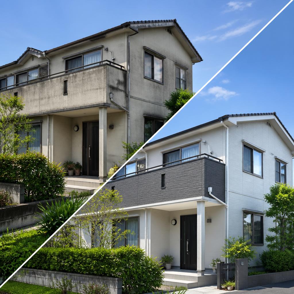 外壁リフォームであなたの家が生まれ変わる