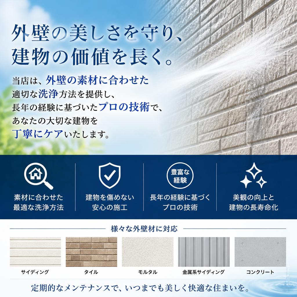 プロの技術で常に美しさを