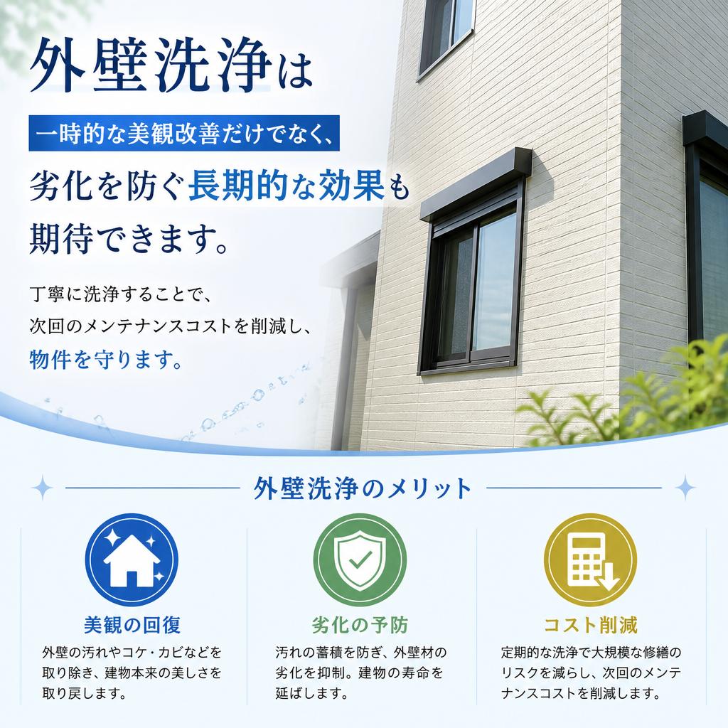 汚れ防止の長期的効果