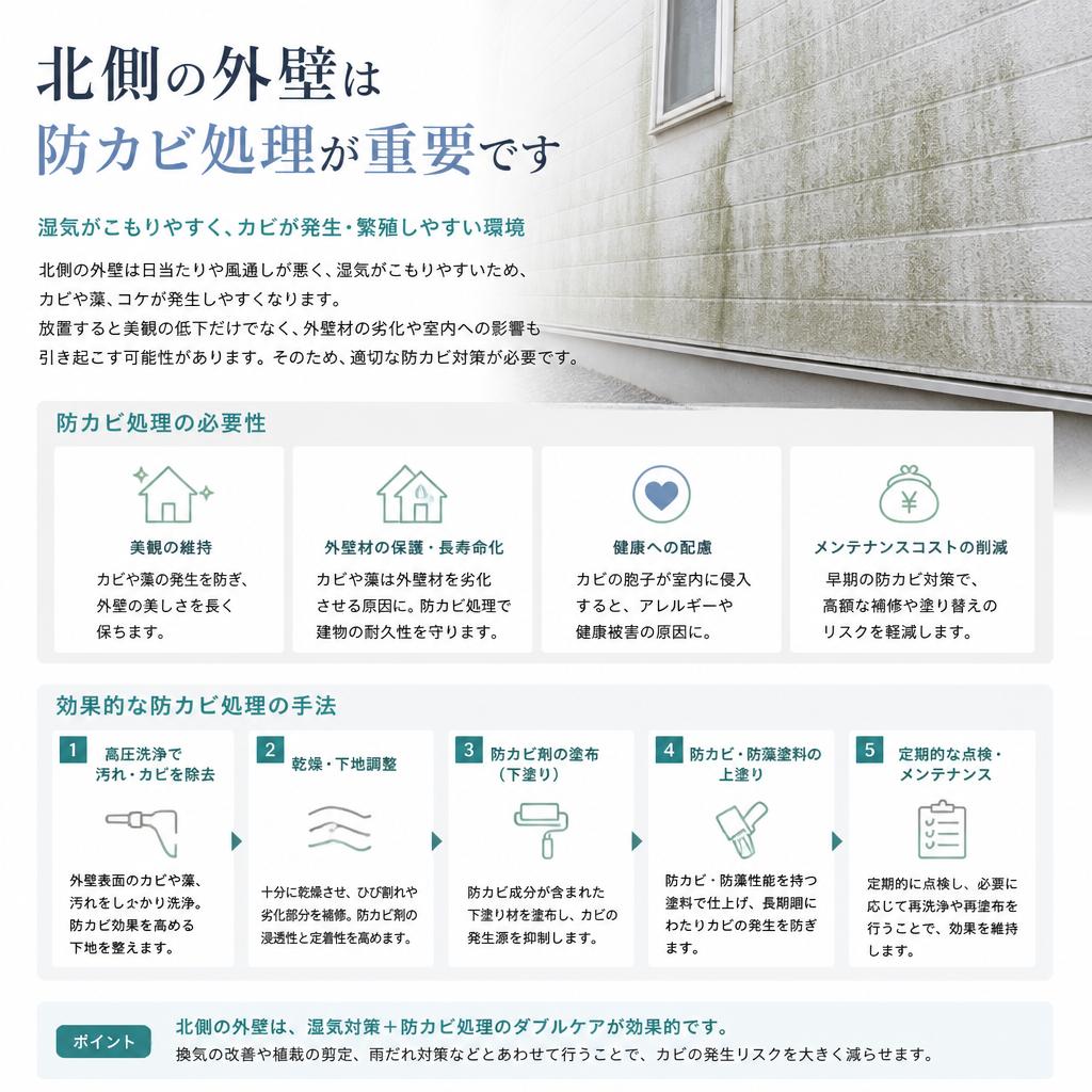 見出し4: 防カビ処理の重要性と手法