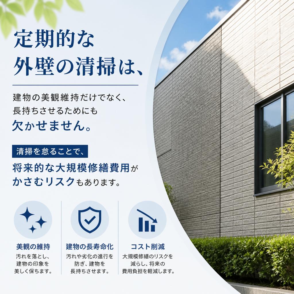 定期清掃のメリットとは？