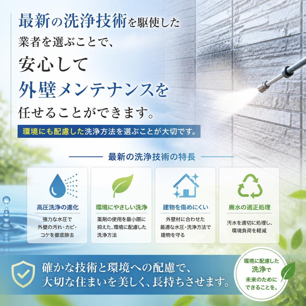 効果的な洗浄技術の選び方