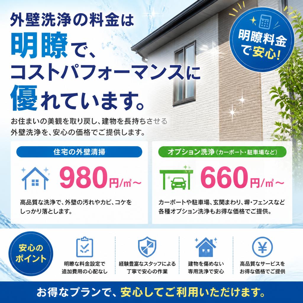 リーズナブルな料金設定