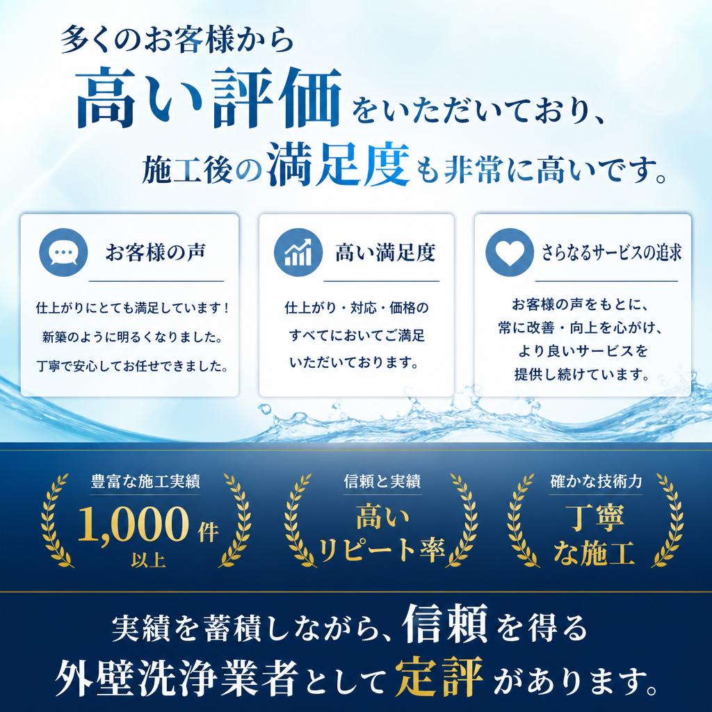 お客様の声と実績