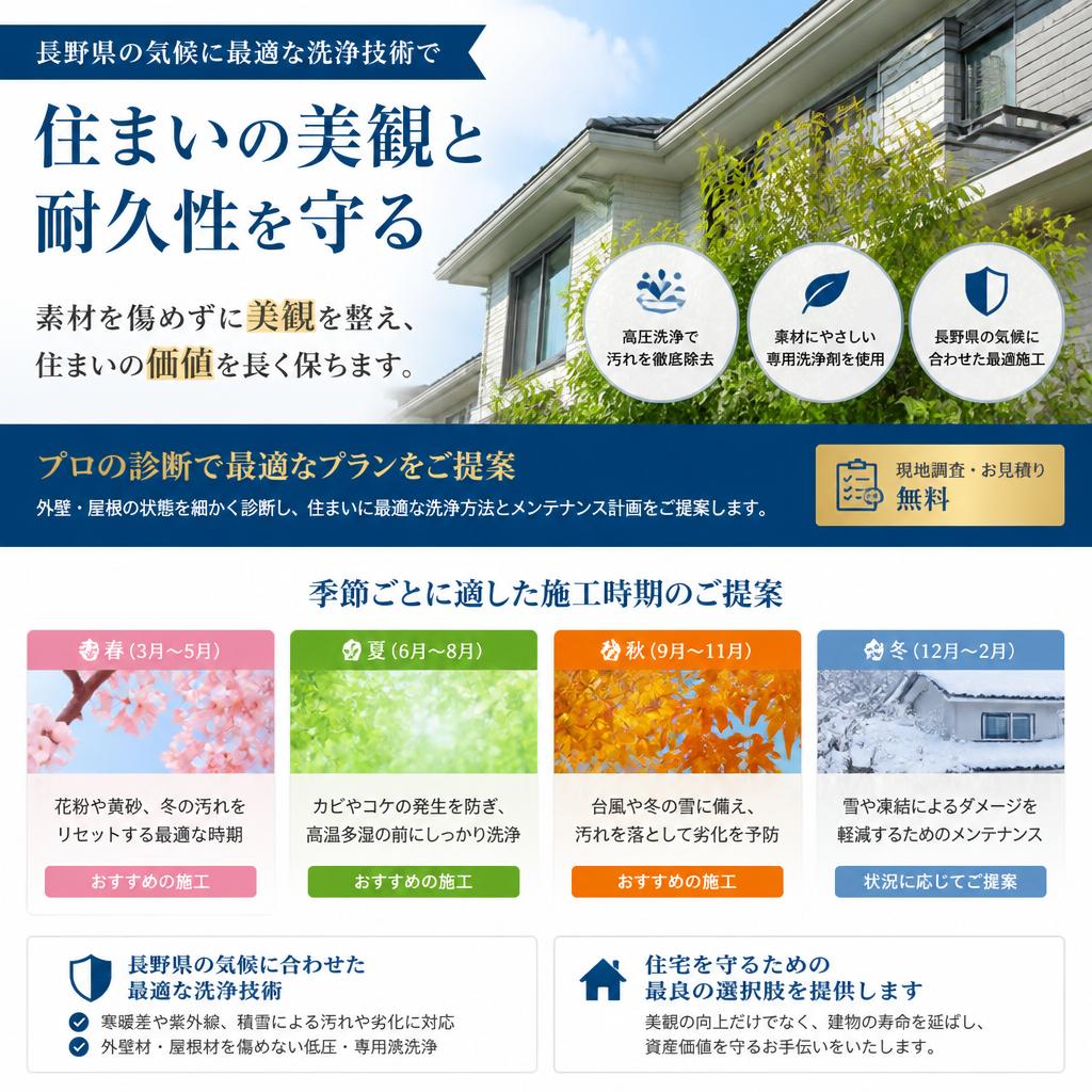 地域特性に合わせた施工方法