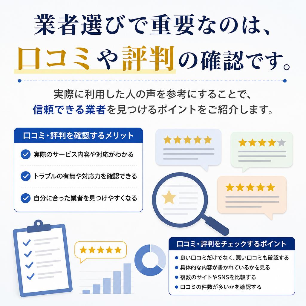 信頼できる洗浄業者の見分け方