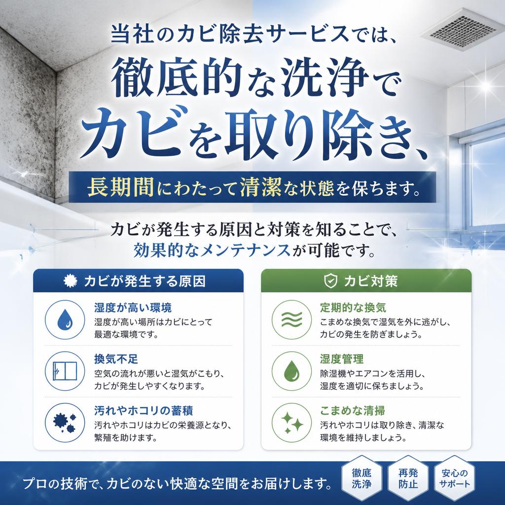 効果的なカビ対策を提供！