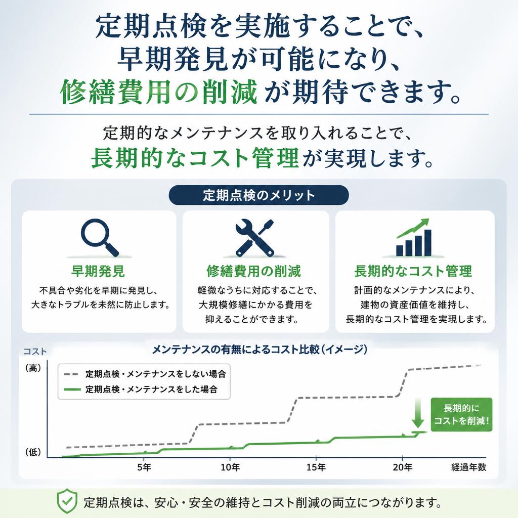 定期点検のメリット