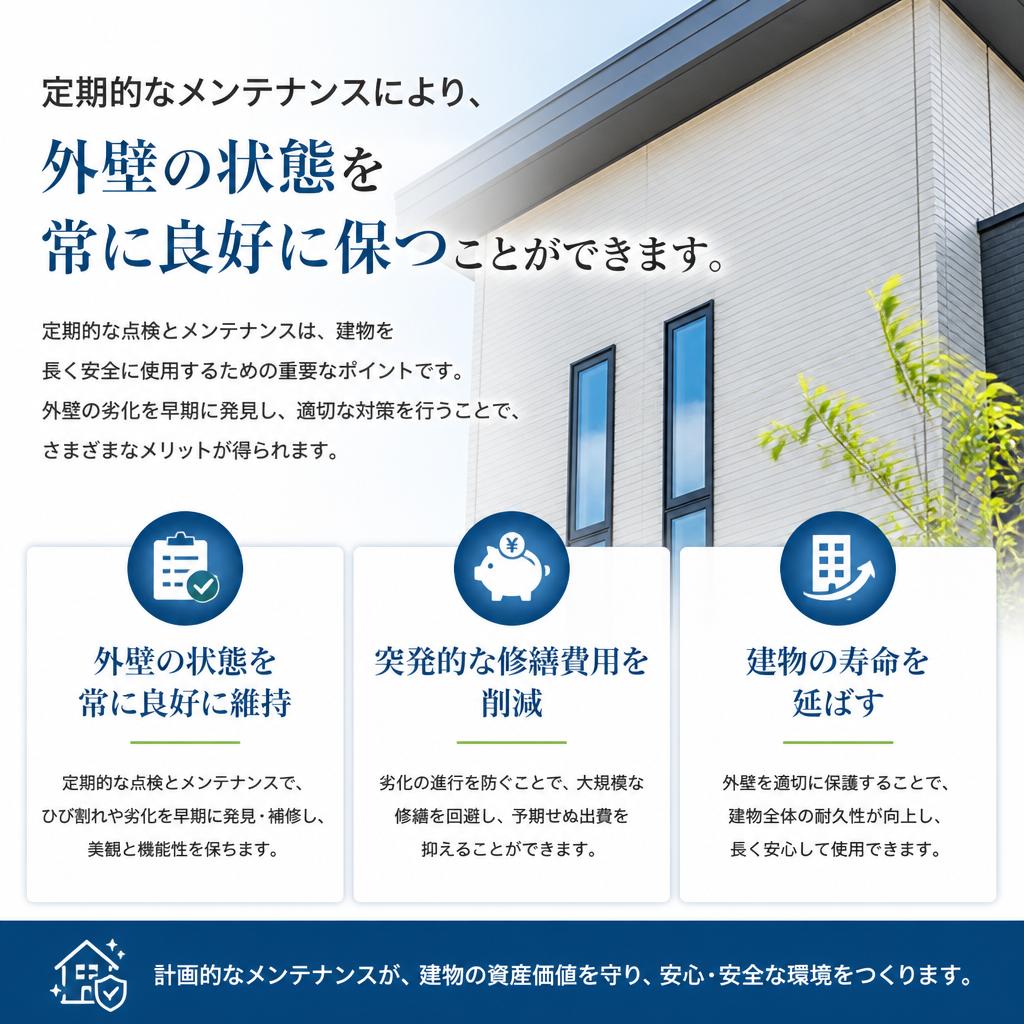 年間メンテナンスプランのメリット