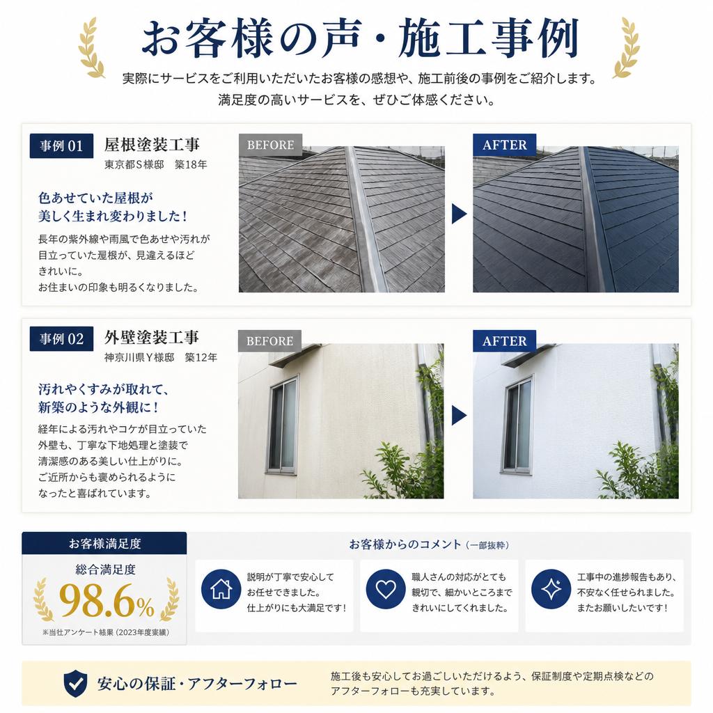お客様の声：成功事例をご紹介