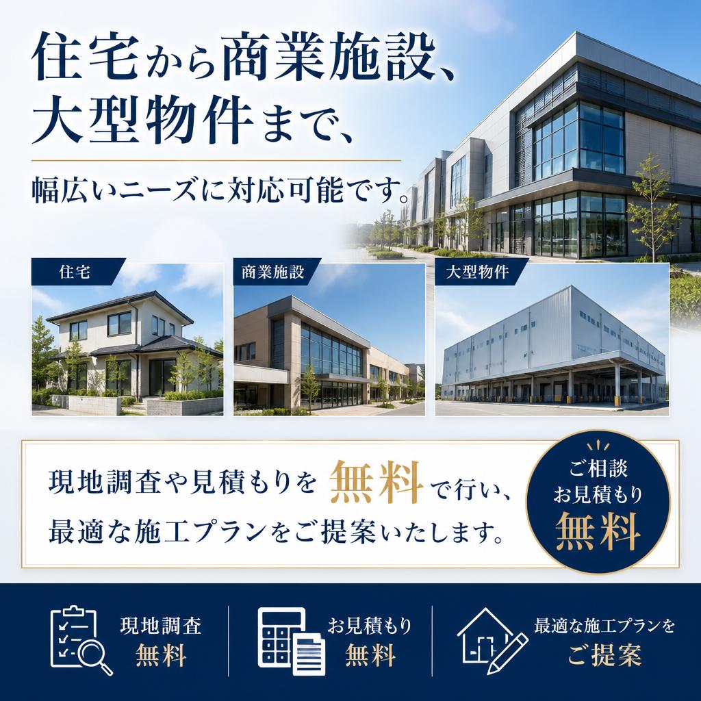 多様なサービスメニュー
