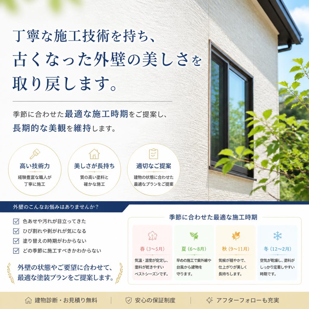 プロの技術で美しさを持続