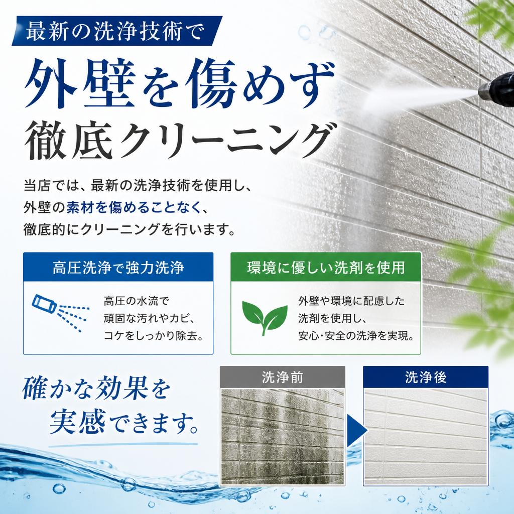 最新技術で外壁を守る