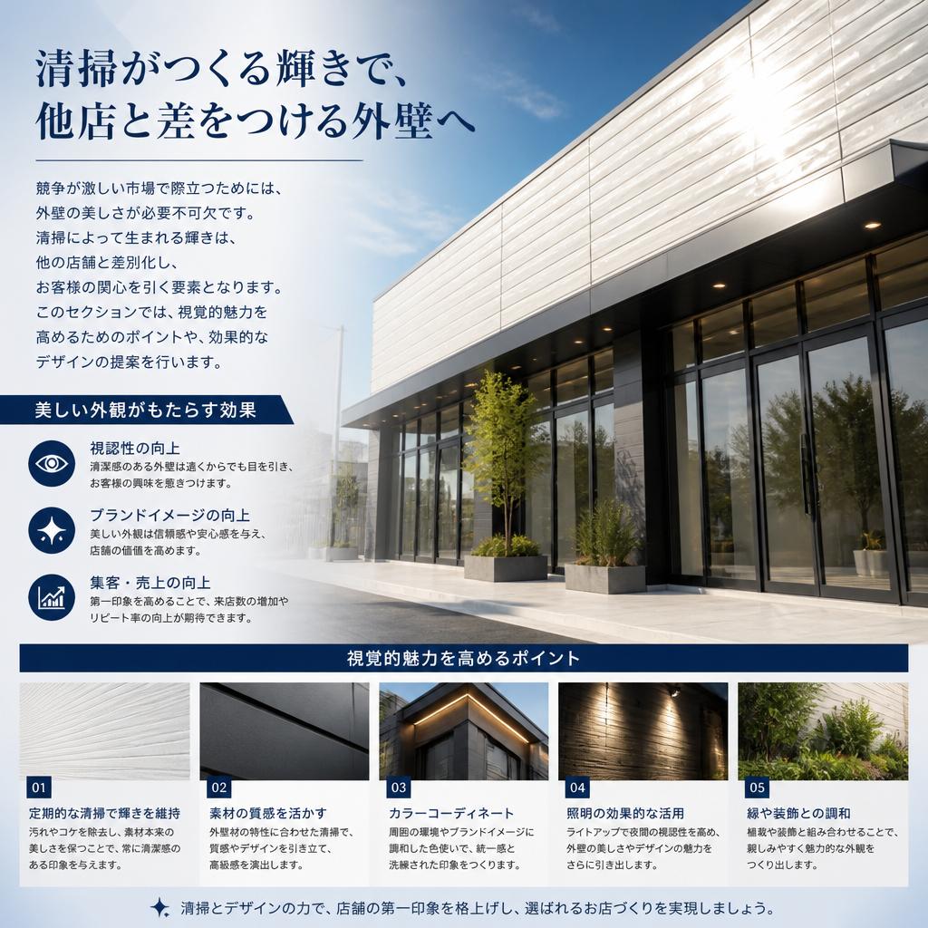 目を引く店舗作りのコツ