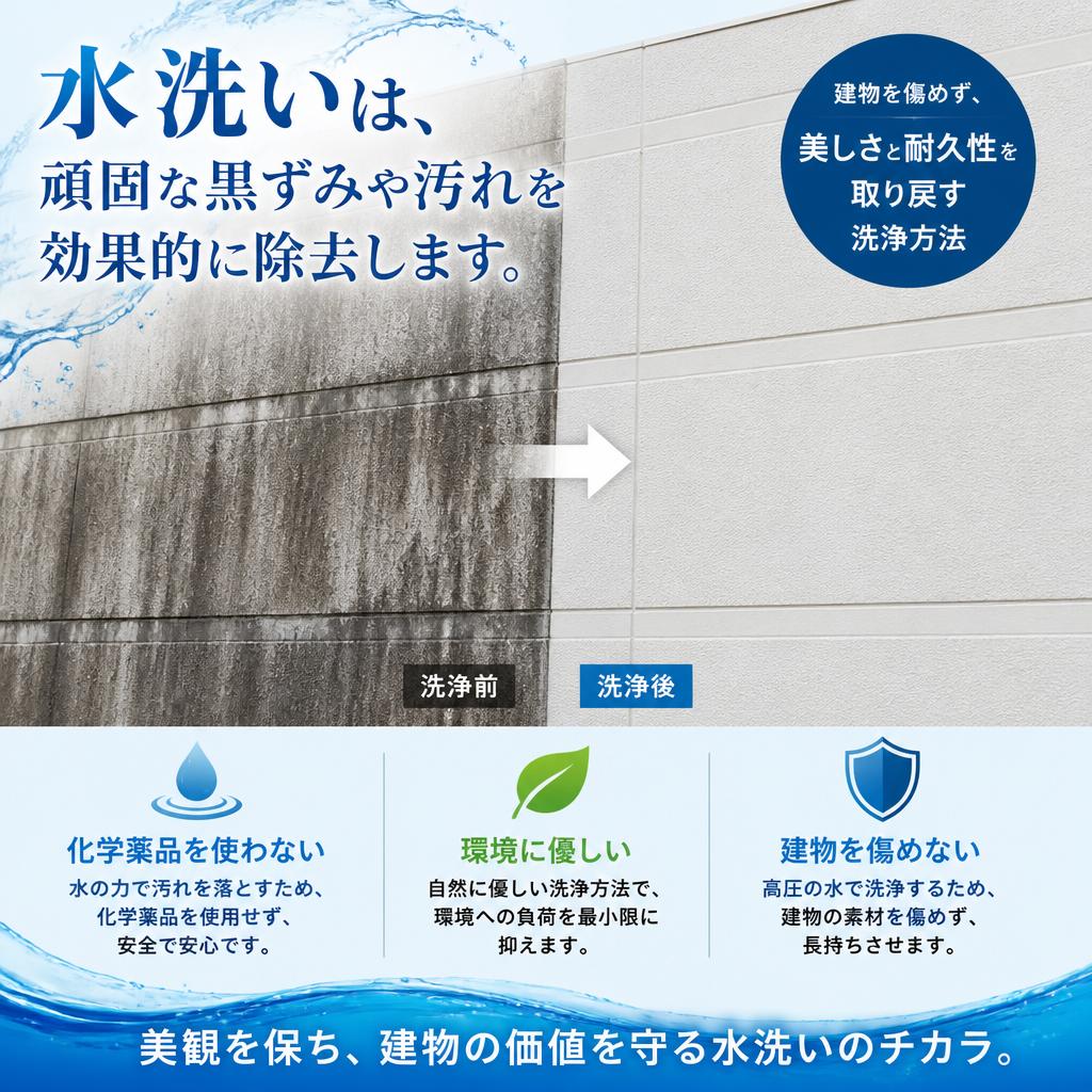 水洗いのメリット