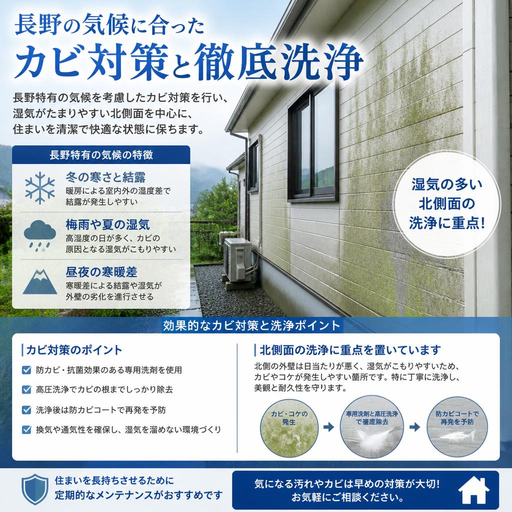 カビ対策に特化