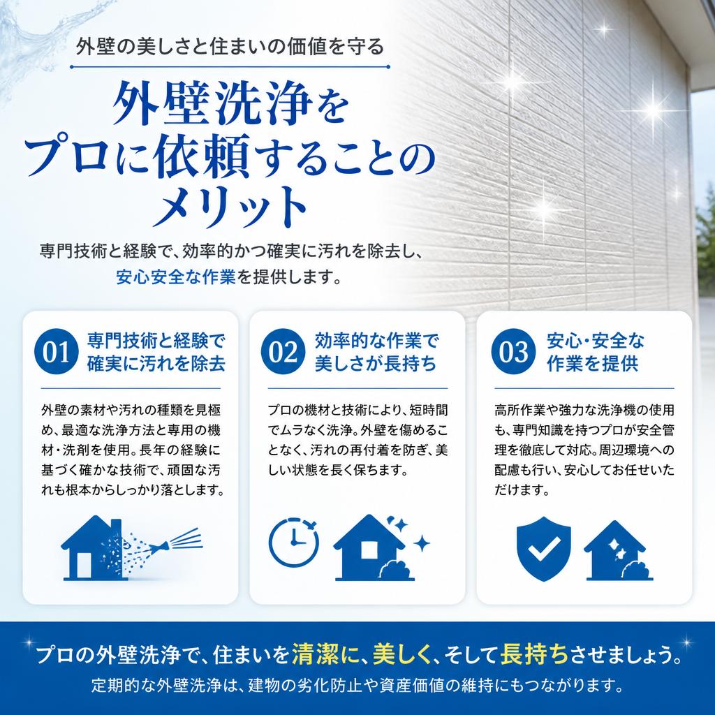 プロに任せるメリット