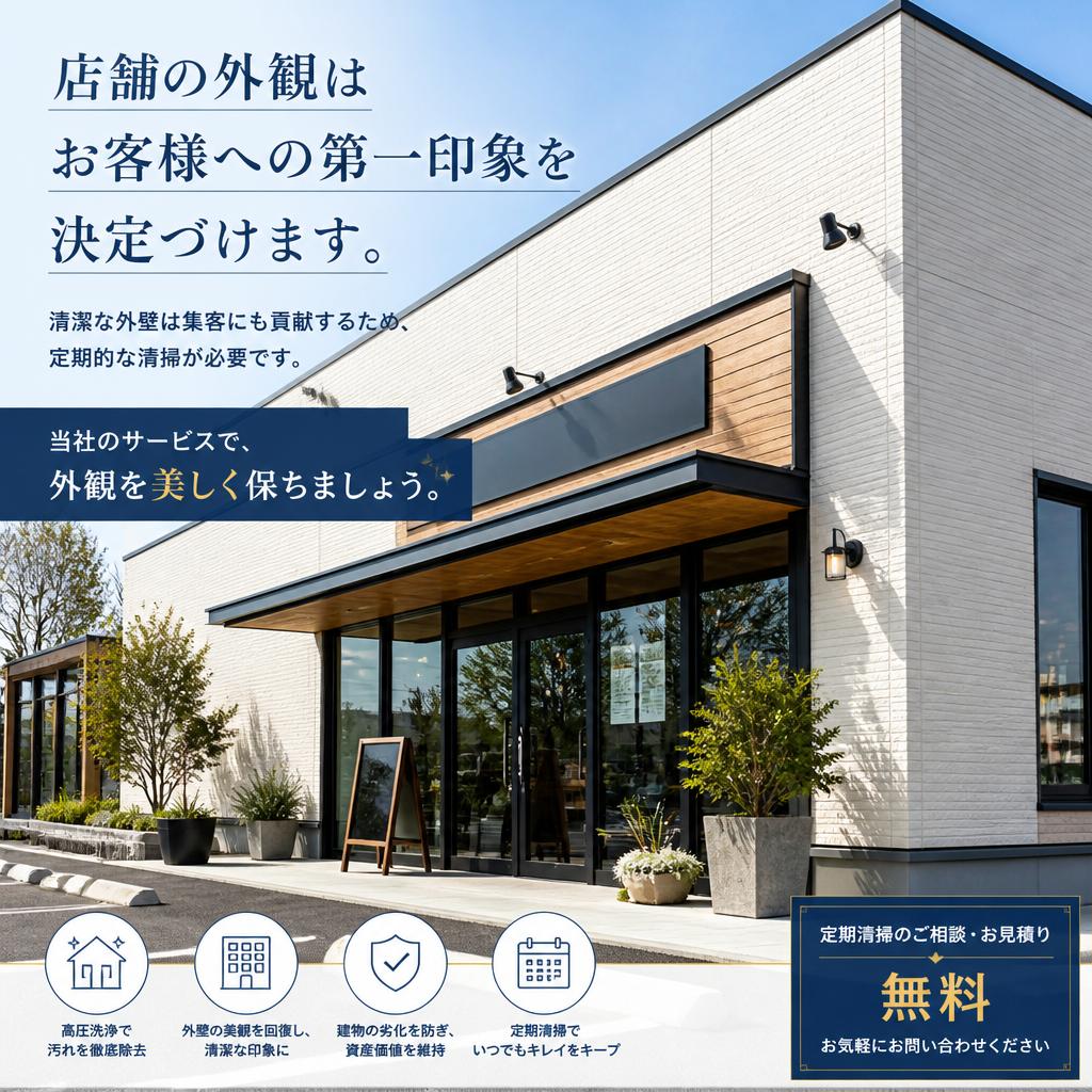 店舗清掃の重要性